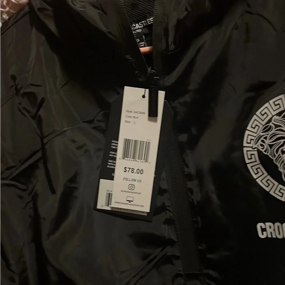 🖤🔥 HP 11/10 Crooks & Castles Windbreaker 🔥🖤 - Picture 4 of 6
